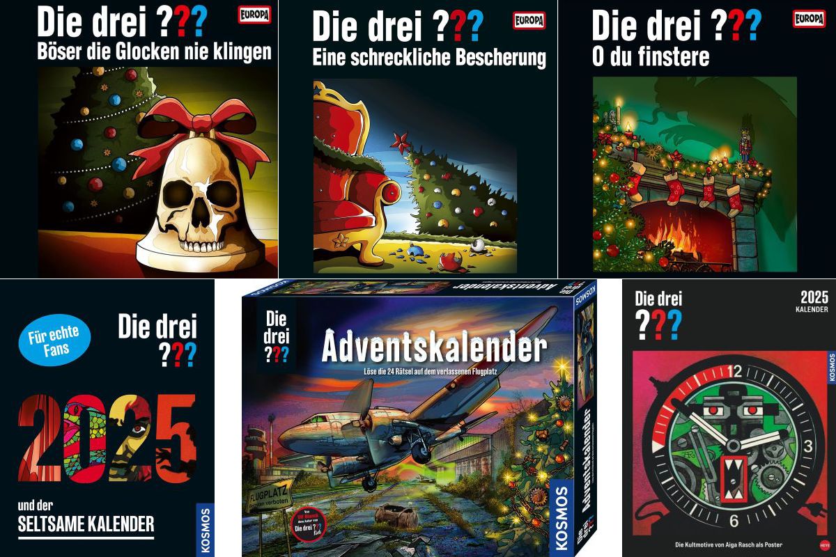 Die Drei Fragezeichen O Du Finstere Hörspiel Die drei ??? - Geschenk-Tipps zu Weihnachten